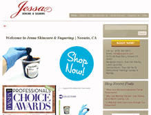 Tablet Screenshot of jessaskin.com